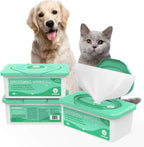 100 Counts Pet Wipes for Pets Aloe