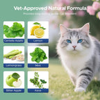 Cat Repellent Ball &,Spray, Dog Repellent, Natural Peppermint Oil Cat & Dog Deterrent Spray 60ml Outdoor and Indoor, Keep Cats Out of Yard Permanently, Protect Your Yard and Furniture, 10 Count