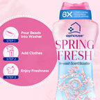 aphouse Floral In-Wash Laundry Beads, 24 oz, Laundry Scent Booster Beads, Long Lasting Freshness & Odor Eliminator For Beads Laundry