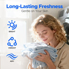 aphouse Laundry Scent Booster Beads, Long Lasting Freshness, Ocean Fresh Scent, 2 in i Freshness & Softness, For Clothes & All Washing Machines, 24 oz, New