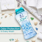 aphouse Light In-Wash Scent Booster Laundry Beads, No Heavy Perfumes, Ocean Breeze Scent, Long Lasting Freshness & Odor Eliminator for Laundry, HE Safe, 24 oz