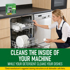aphouse Dishwasher Cleaner And Deodorizer 12 Tablets, Deep Cleaning Descaler Pods for Dish Washer Machine, Heavy Duty, Septic Safe, Helps Power Away Odor Causing Bacteria, Limescale