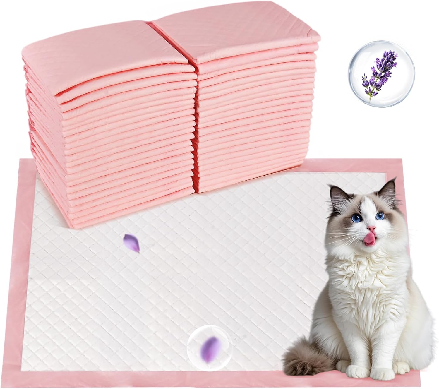 36 PCS Fresh Scent Cat Pads Refills 16.9*11.4in