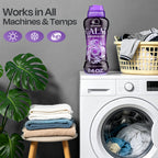 2 Pack In-Wash Laundry Beads for Odor Protection, 48 oz, Lavender Bloom, Long Lasting Freshness For Scent Beads