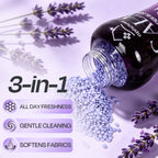 2 Pack In-Wash Laundry Beads for Odor Protection, 48 oz, Lavender Bloom, Long Lasting Freshness For Scent Beads