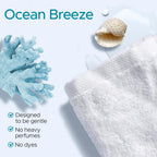 aphouse Light In-Wash Scent Booster Laundry Beads, No Heavy Perfumes, Ocean Breeze Scent, Long Lasting Freshness & Odor Eliminator for Laundry, HE Safe, 24 oz