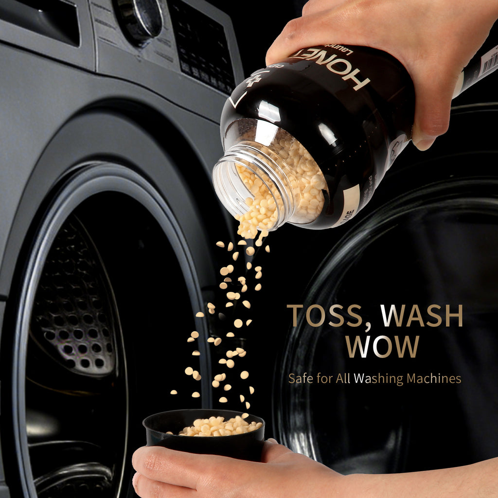 aphouse Non-Stop In-Wash Laundry Scent Booster Beads, Honey Rose Scent, 24oz, Perfume Your Laundry, Long-Lasting Fresh Scent Beads