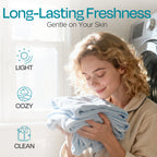 aphouse Light In-Wash Scent Booster Laundry Beads, No Heavy Perfumes, Ocean Breeze Scent, Long Lasting Freshness & Odor Eliminator for Laundry, HE Safe, 24 oz