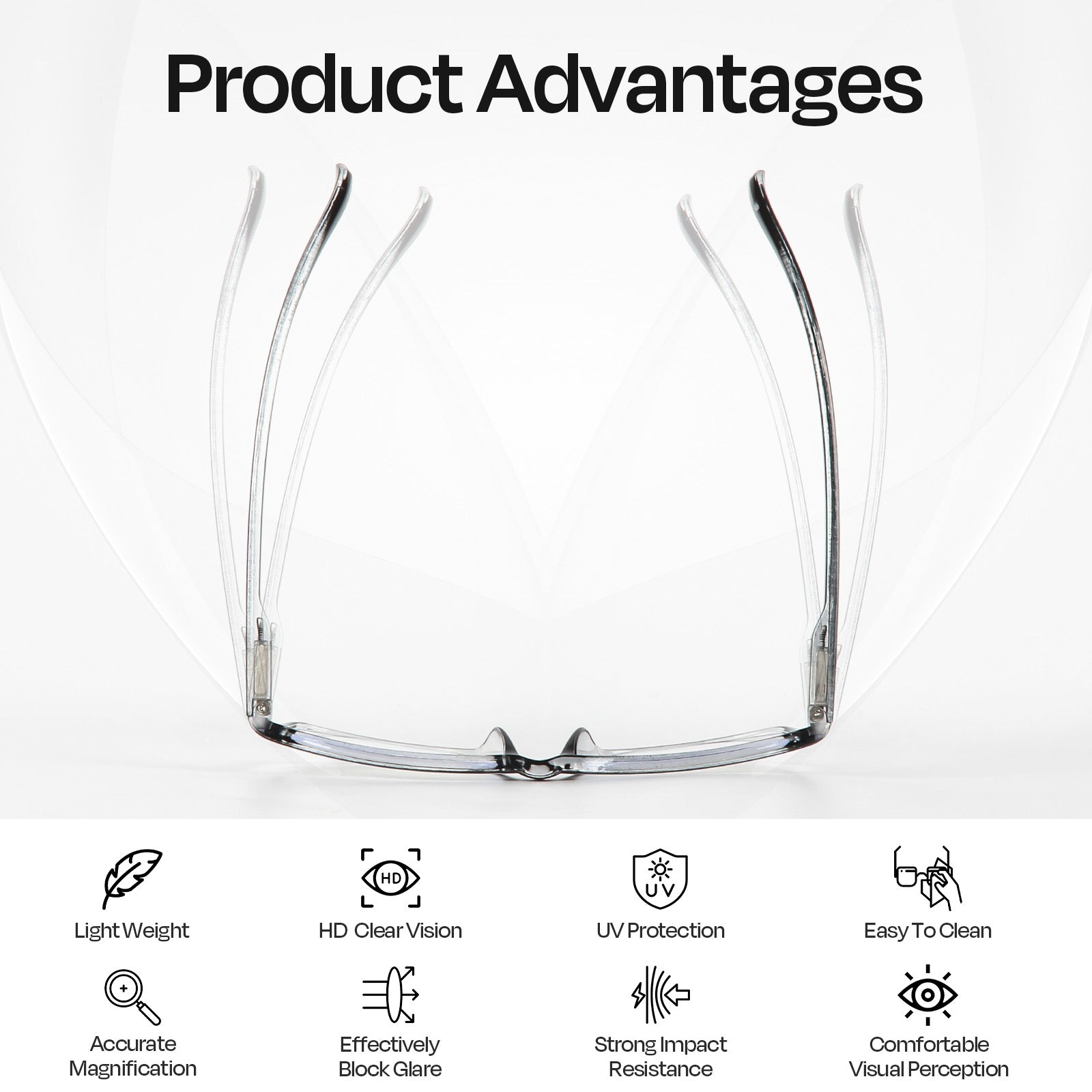 JiaLie Fashion Reading Glasses for Men Blue Light Blocking Unisex Rectangular Readers Mix Color, +1.5, 3pack